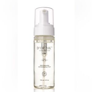 D’OR24K AHA Cleansing and Exfoliating Foam